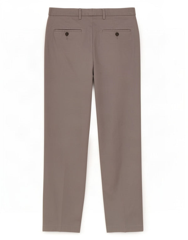 Pantaloni da abito su misura da uomo Marks & Spencer W32 L29 cotone grigio