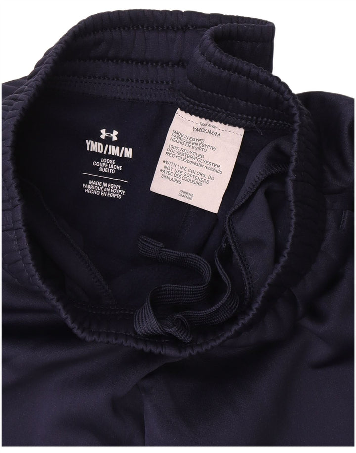 Pantaloni della tuta da bambino UNDER ARMOUR 9-10 anni medio blu navy in poliestere