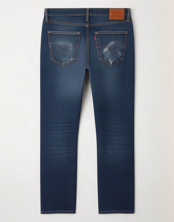 Jeans Levi's Uomo 512 Slim Fit affusolati W32 L26 Blu