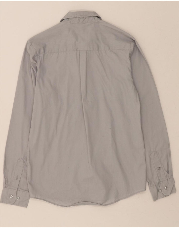 IZOD Boys Shirt 15-16 Years Grey Cotton Vintage Izod and Second-Hand Izod from Messina Hembry 