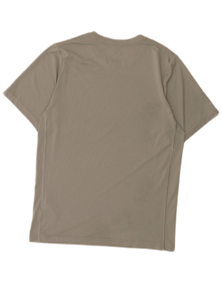 T-shirt Nike Dri Fit da uomo, piccola, in poliestere grigio