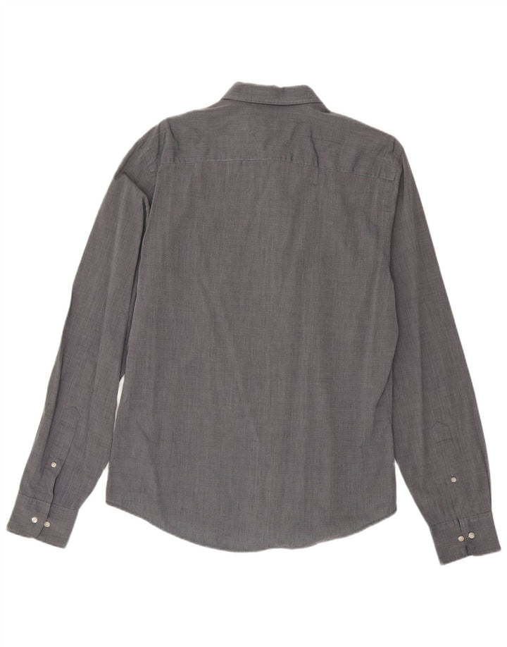 Camicia slim fit da uomo Murphy & Nye grande grigia