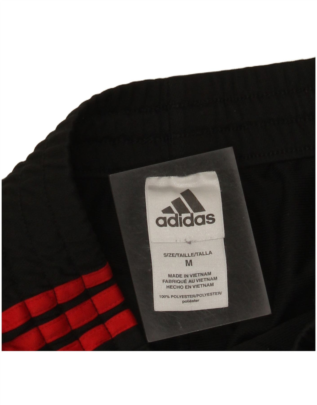 Pantaloni della tuta da ragazzo Adidas 9-10 anni Medium Black Colourblock