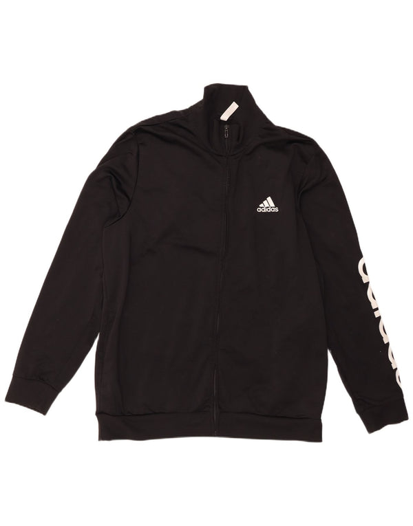 Giacca da tuta grafica Adidas Primegreen da uomo UK 52/54 2XL Nera