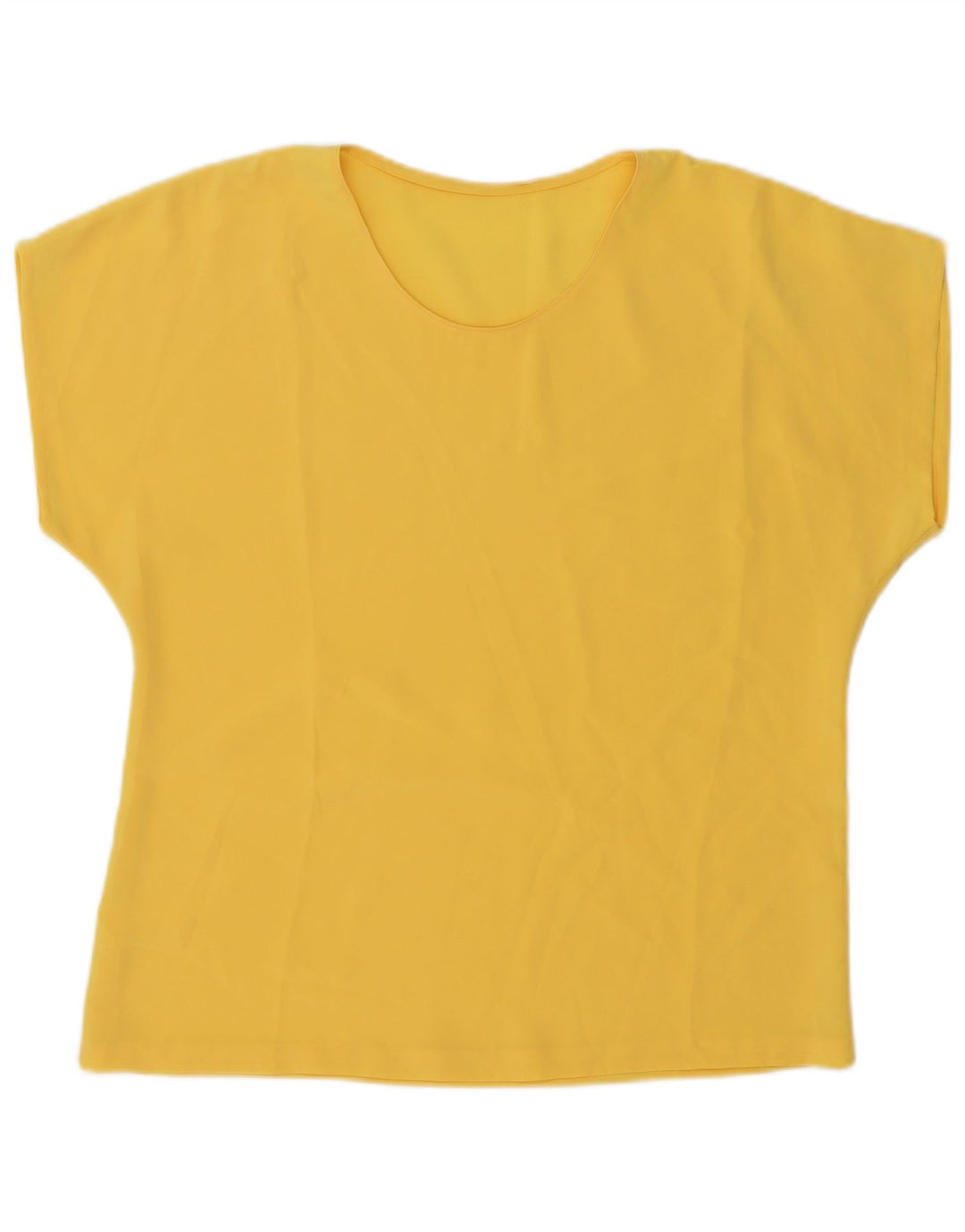 Camicetta vintage da donna Top UK 20 2XL Giallo