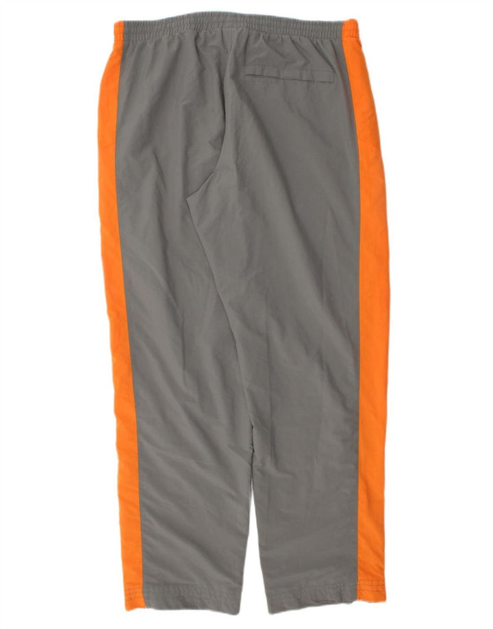 Pantaloni da tuta da uomo ADIDAS UK 40/42 Poliestere color block grigio medio