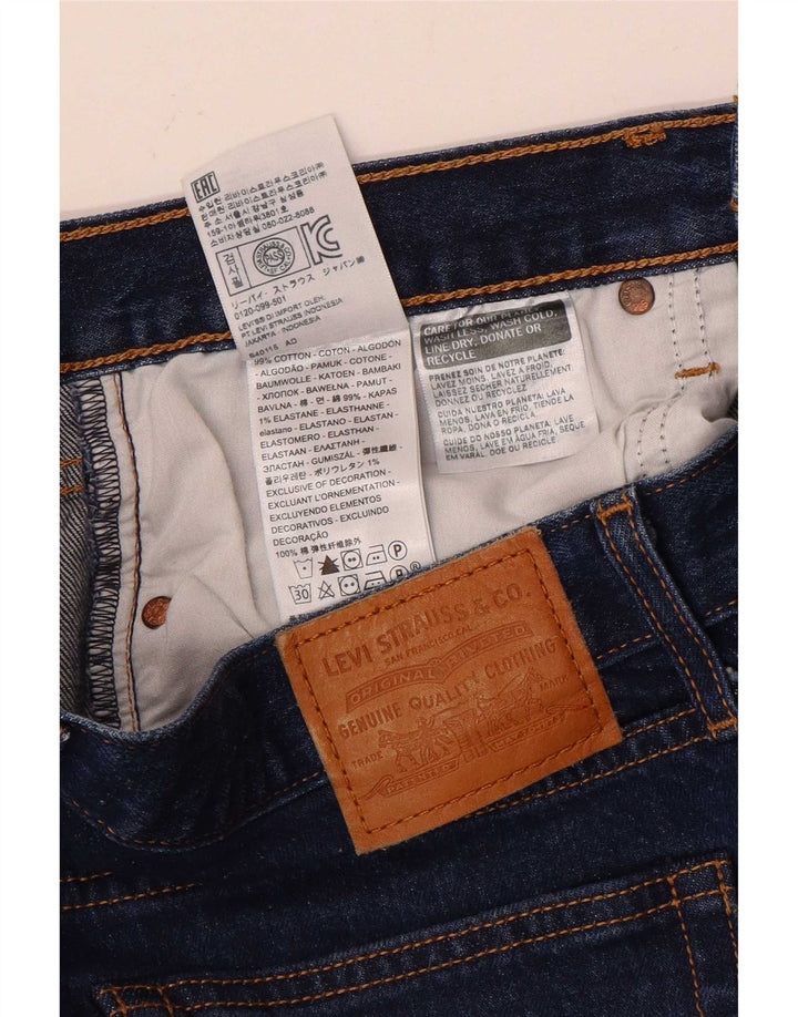Jeans Levi's da donna Wedgie cropped W30 L26 cotone blu