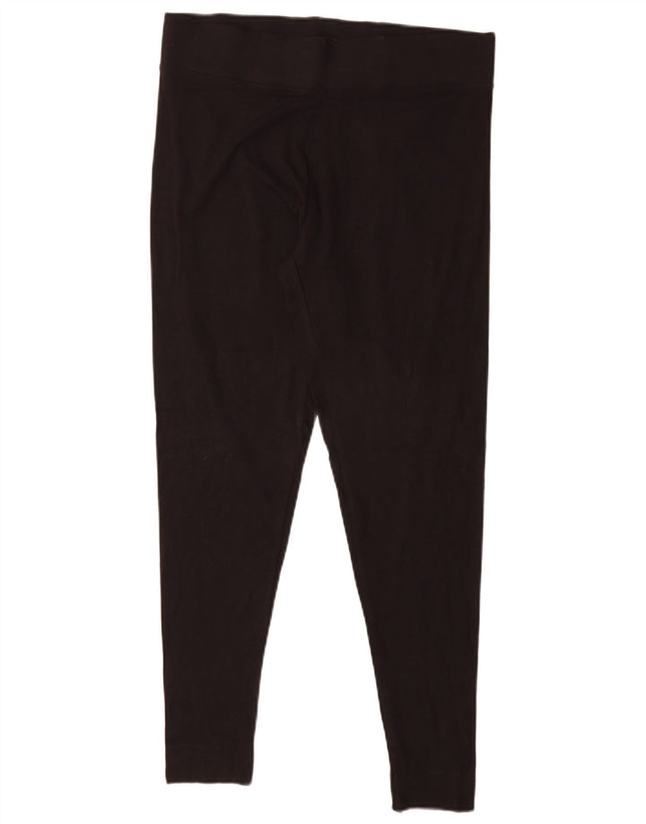 Leggings da donna Marks & Spencer UK 14 Large in viscosa nera