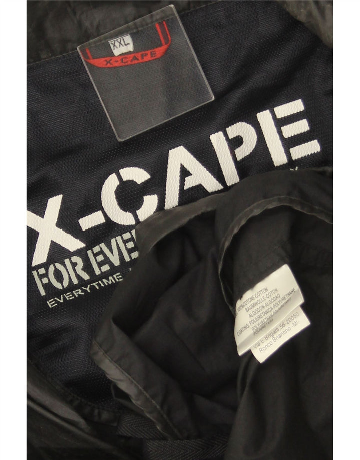 Giacca utility da uomo X-CAPE UK 44 2XL Cotone nero