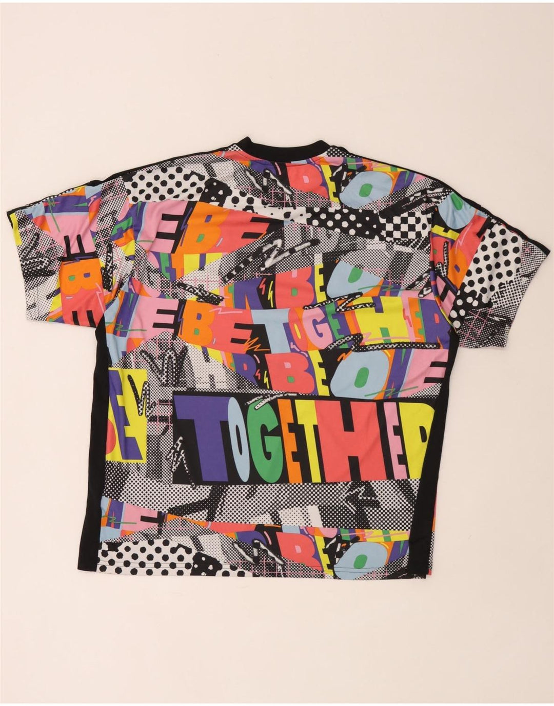 T-shirt grafica da uomo Adidas Top grande multicolore