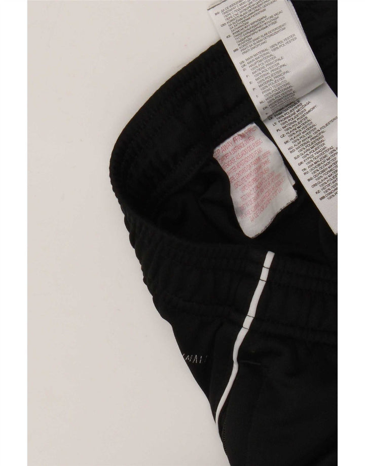 Pantaloni della tuta Adidas Climalite da ragazzo 13-14 anni in poliestere nero