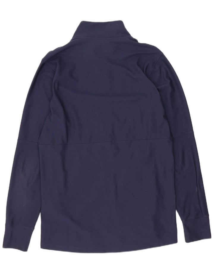 Giacca da ginnastica da uomo UNDER ARMOUR piccola in poliestere blu navy