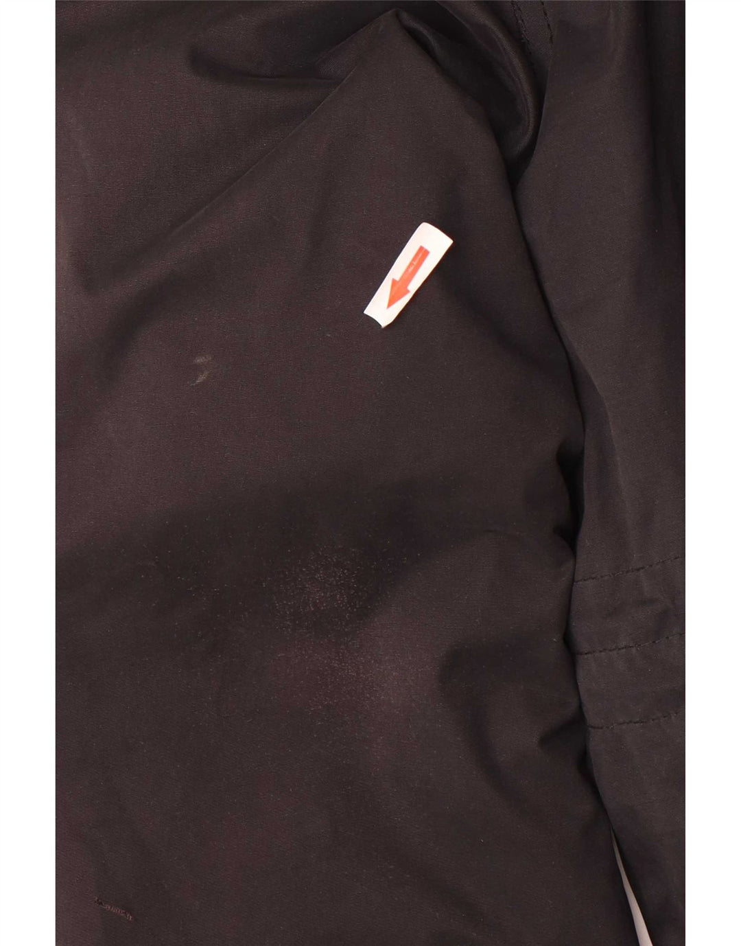 Giacca parka da donna con cappuccio Superdry UK 14 grande poliestere nero
