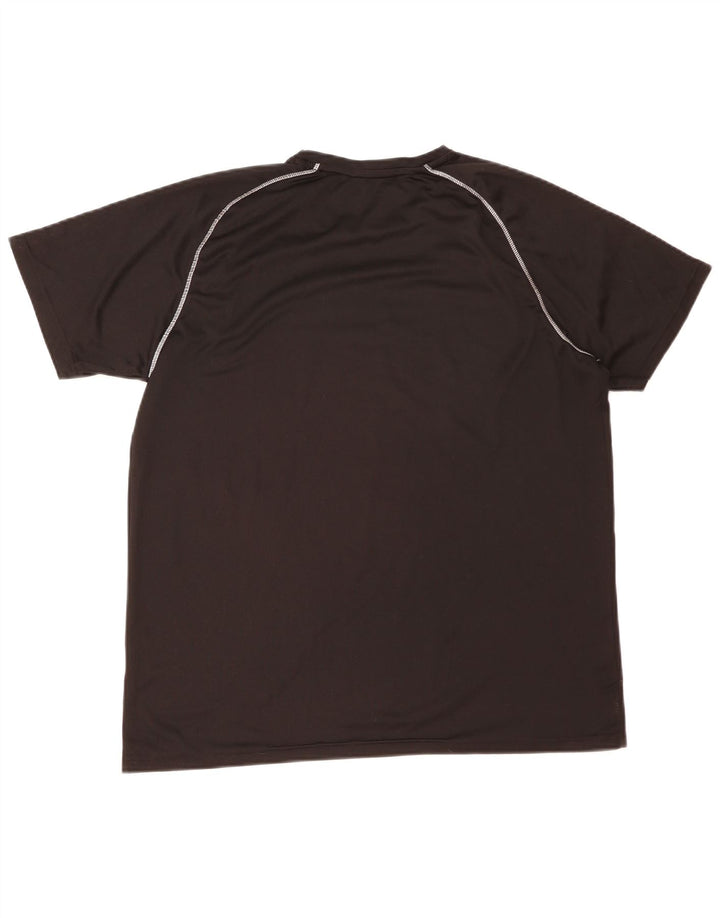T-shirt IsoCool da uomo Mountain Warehouse, taglia grande, in poliestere nero