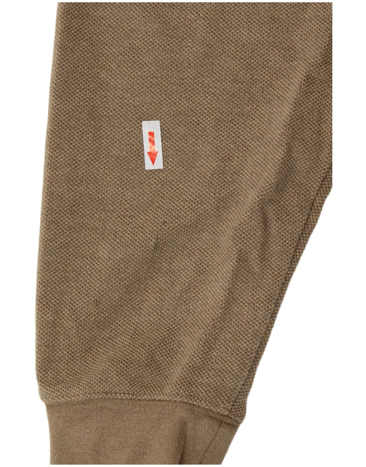 L.L.Bean Top da uomo a maniche lunghe XL in cotone beige