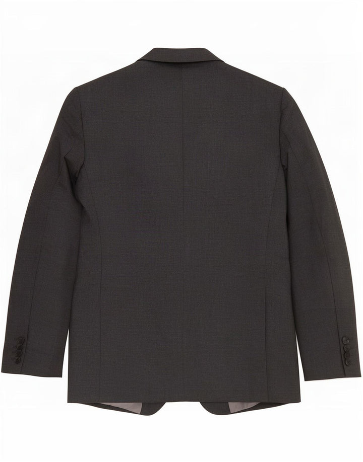 Giacca blazer a 2 bottoni da uomo Marks & Spencer UK 40 Poliestere grigio medio