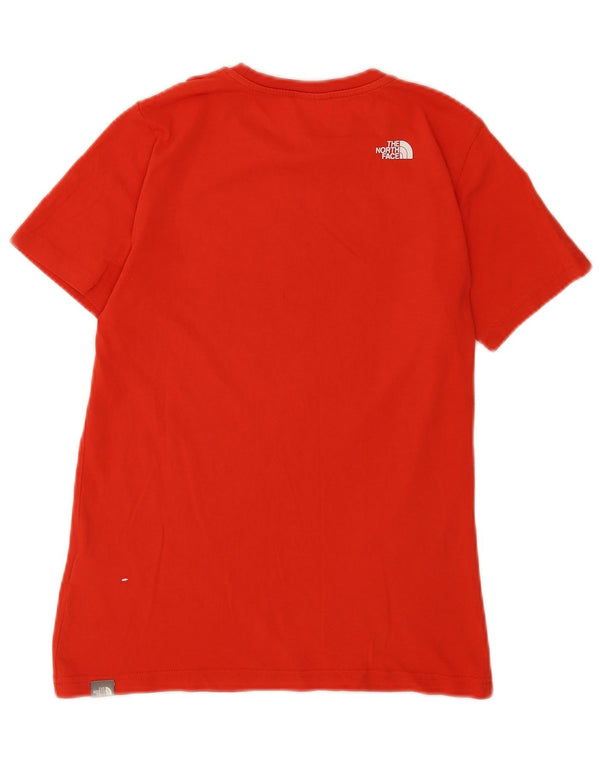 T-shirt grafica da uomo The North Face Top XS in cotone rosso