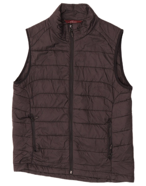Gilet imbottito da uomo Zara UK 40 grande nero