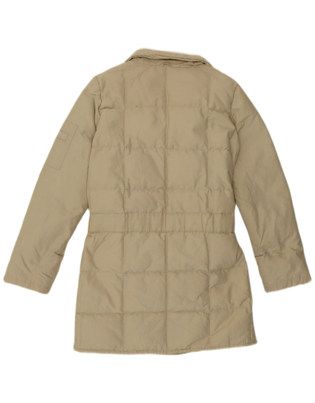 Giacca imbottita ampia da donna Woolrich UK 6 XS Beige poliammide