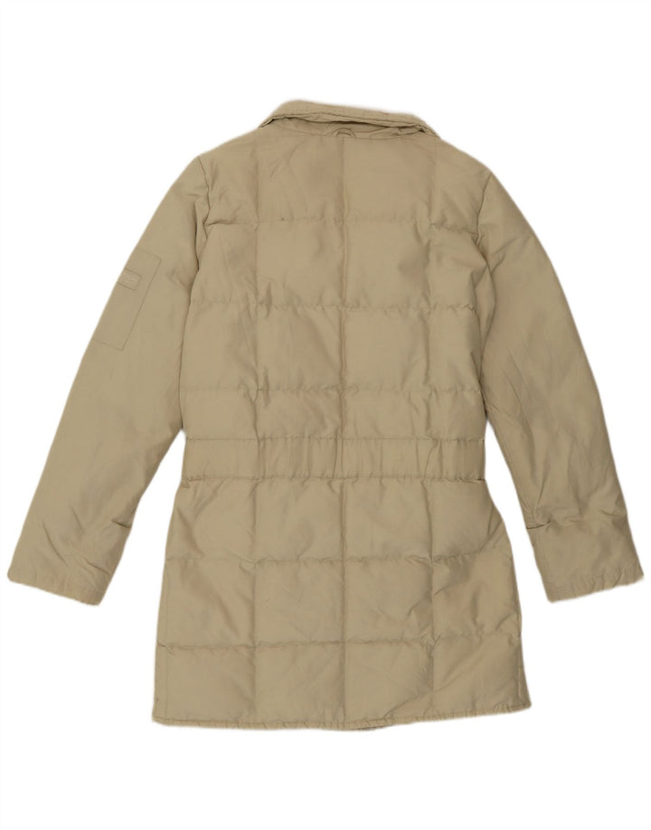 Giacca imbottita ampia da donna Woolrich UK 6 XS Beige poliammide