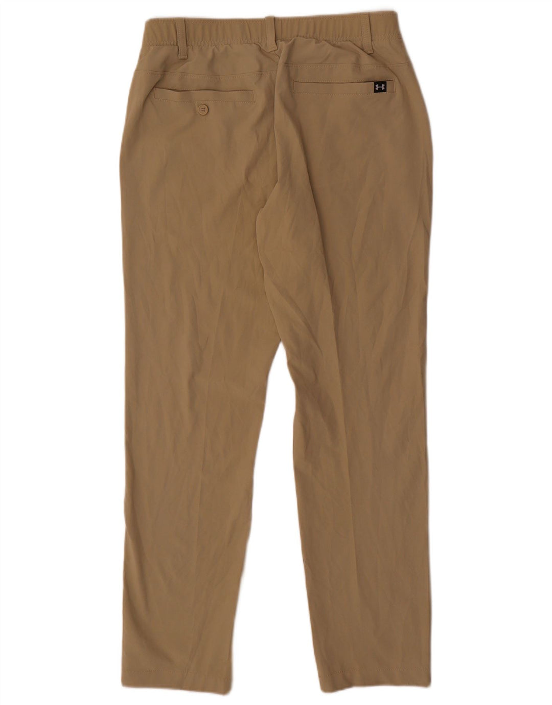 Pantaloni chino slim da uomo Under Armour W32 L32 poliestere beige