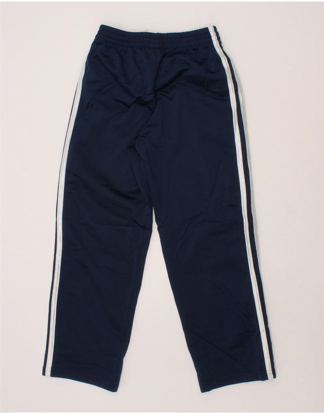 ADIDAS Boys Tracksuit Trousers 6-7 Years  Navy Blue Polyester Vintage Adidas and Second-Hand Adidas from Messina Hembry 