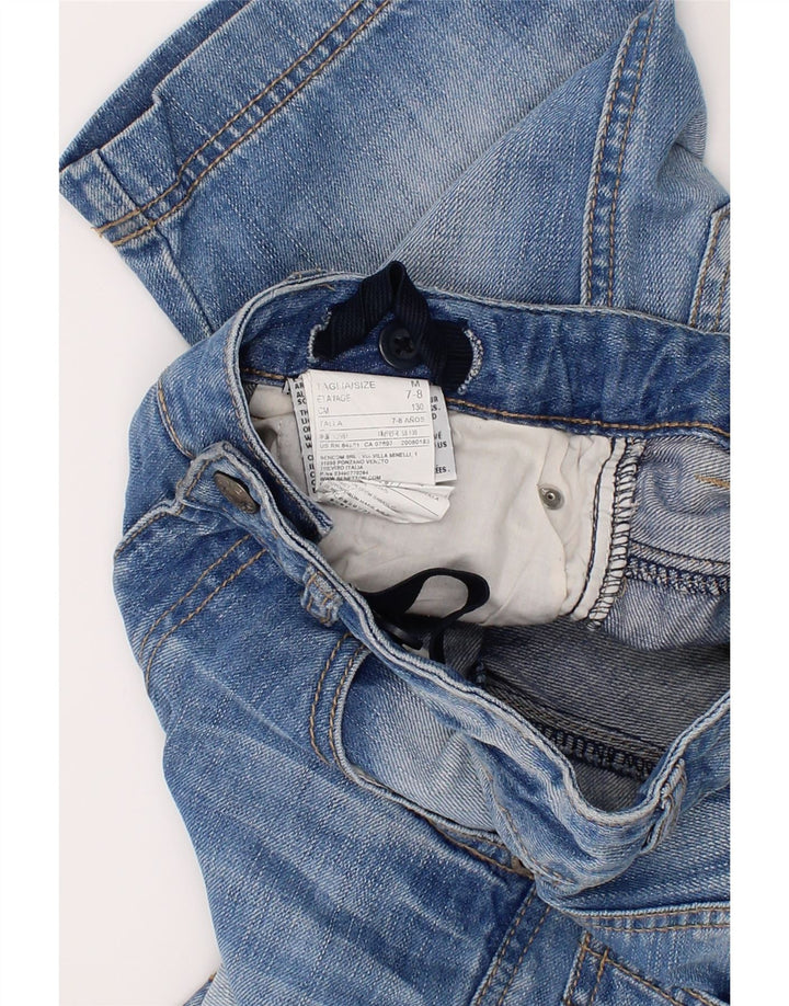 BENETTON Boys Regular Denim Shorts 7-8 Years Medium W24  Blue Cotton Vintage Benetton and Second-Hand Benetton from Messina Hembry 