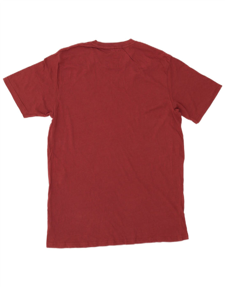 T-shirt da uomo VOLCOM Top grande in cotone bordeaux