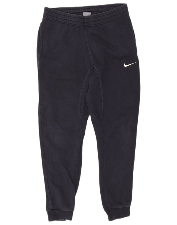 Pantaloni da tuta da uomo Nike Joggers piccoli in cotone blu navy