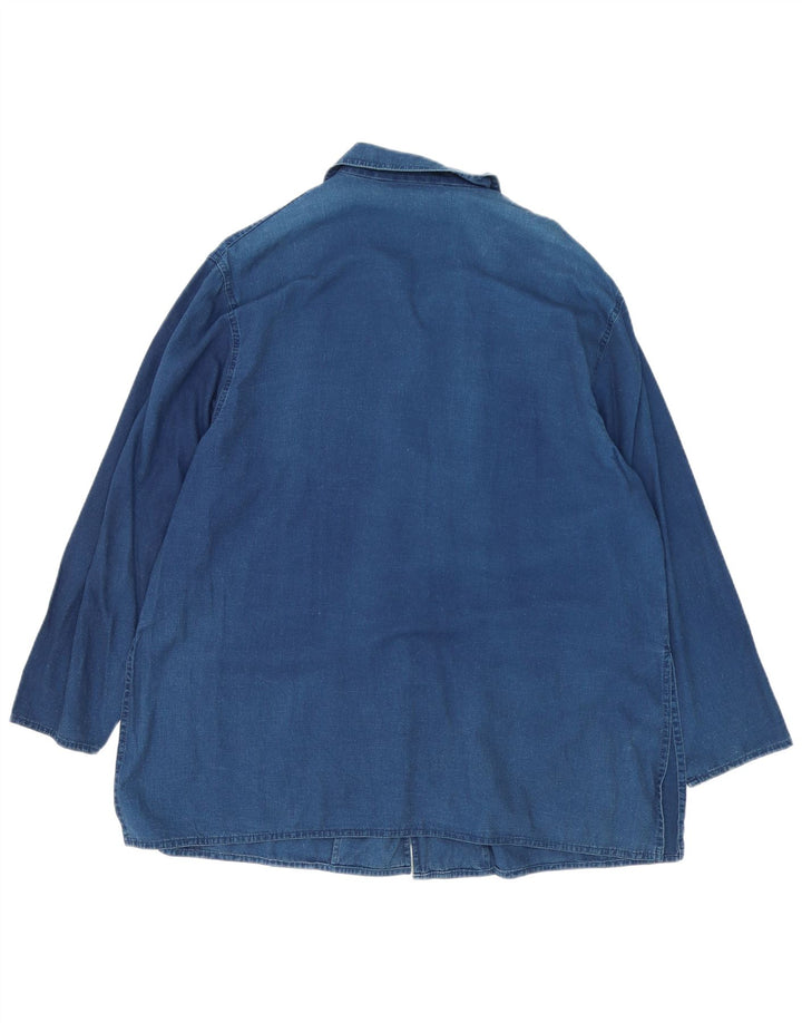 Giacca di jeans da donna Marks & Spencer UK 14 Cotone blu medio