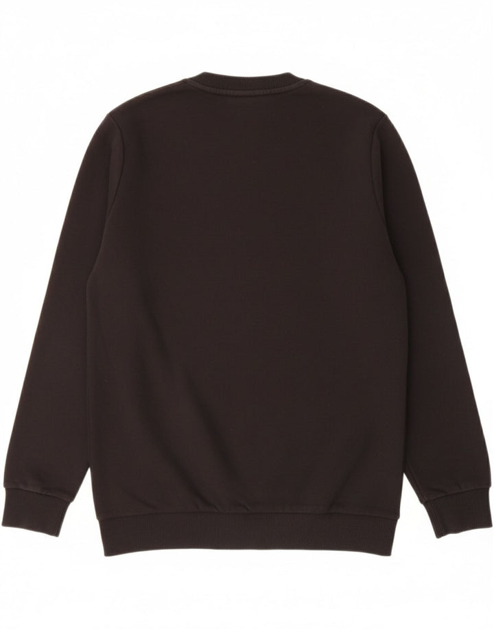 FILA Mens Graphic Sweatshirt Jumper Small Black Cotton