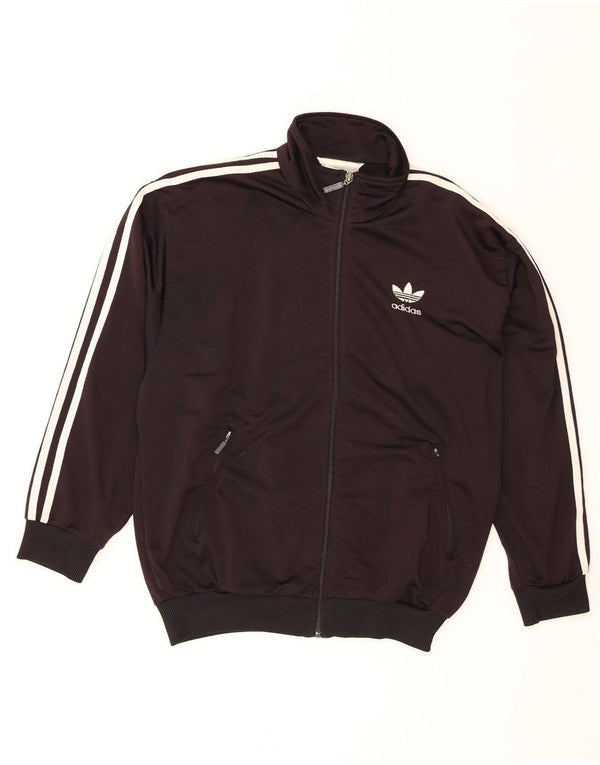 Giacca da tuta da uomo Adidas UK 34/36 Small Poliestere nero