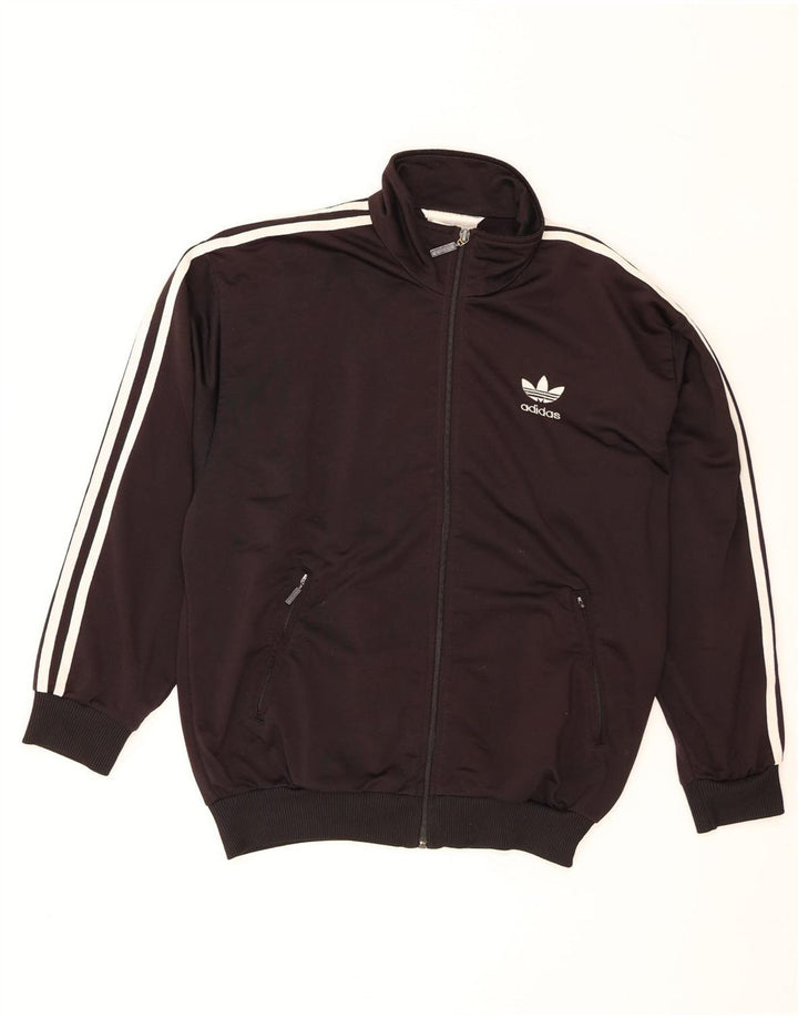 Giacca da tuta da uomo Adidas UK 34/36 Small Poliestere nero