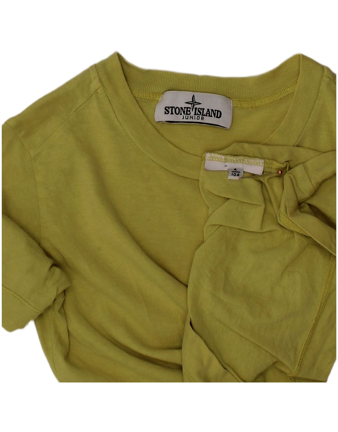 STONE ISLAND T-shirt Top Bambino 3-4 Anni Verde