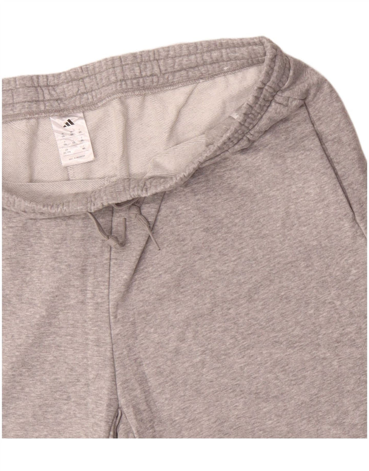 Pantaloncini sportivi grafici da uomo Adidas 2XL cotone chiazzato grigio