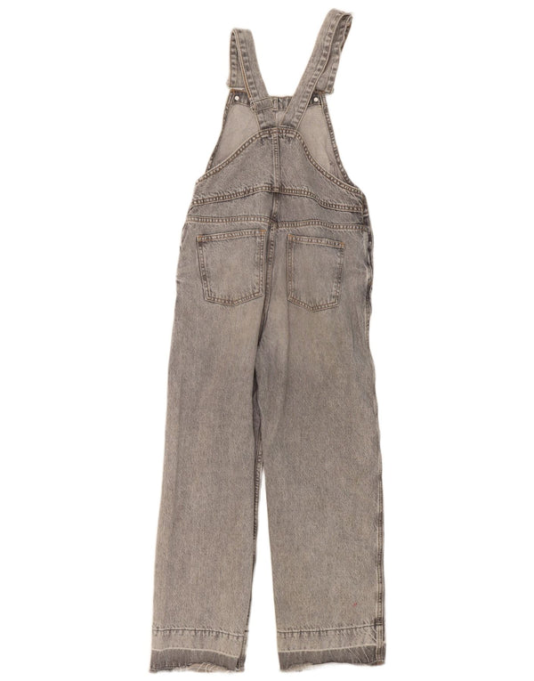Salopette per ragazze Zara Jeans larghi 11-12 anni W26 L24 Grigio