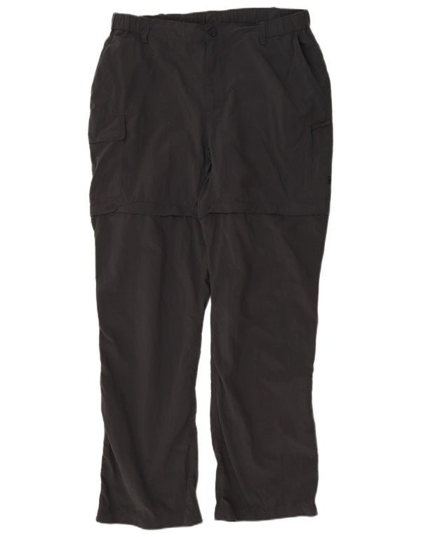 Pantaloni cargo dritti da donna The North Face Large W32 L31 nylon grigio