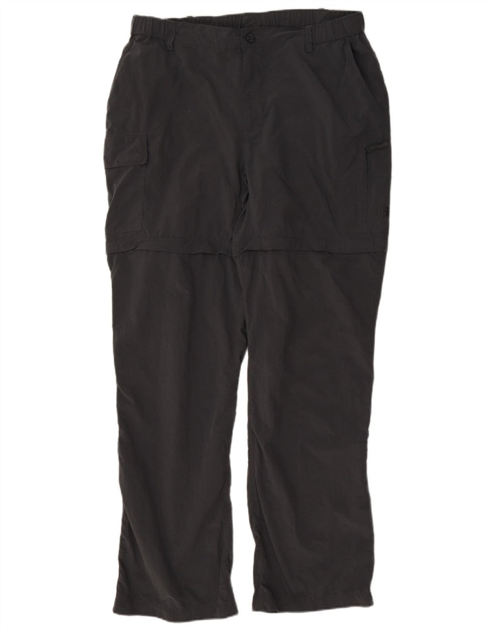 Pantaloni cargo dritti da donna The North Face Large W32 L31 nylon grigio