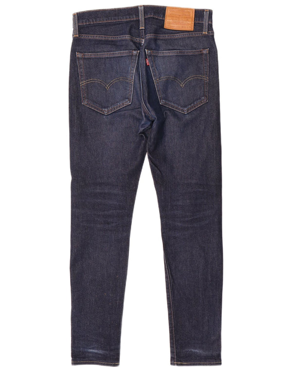 Jeans skinny affusolati da uomo LEVI'S W31 L30 cotone blu navy