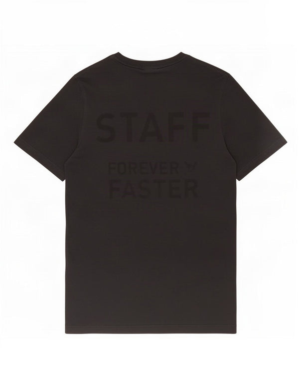 T-shirt grafica da uomo Puma Top Small in cotone nero