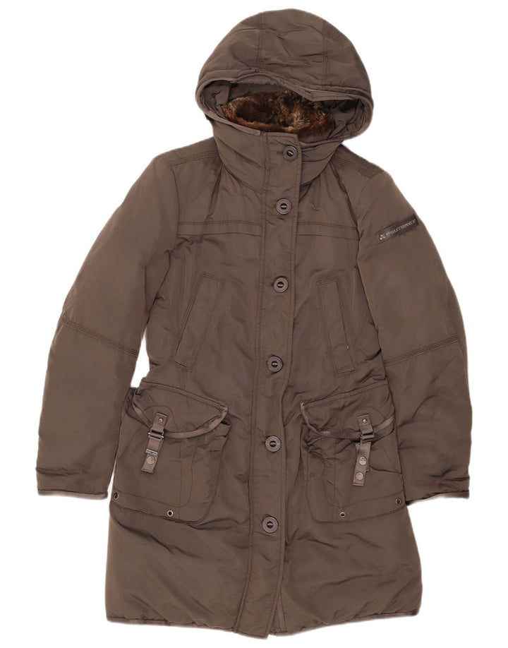 Piumino con cappuccio Donna PEUTEREY IT 44 Poliammide Grigio Medio
