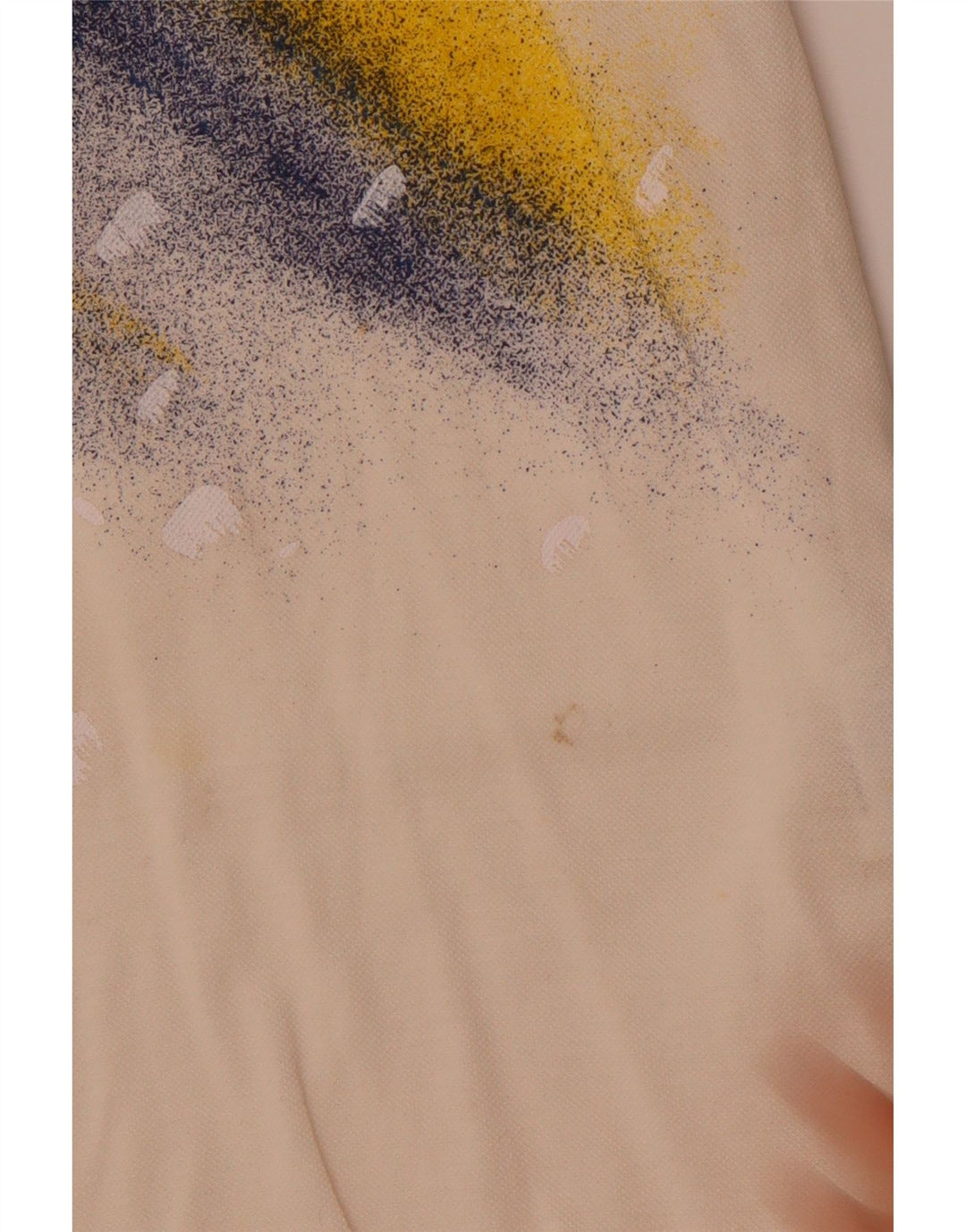 SERGIO TACCHINI Polo grafica da uomo piccola in cotone color block bianco