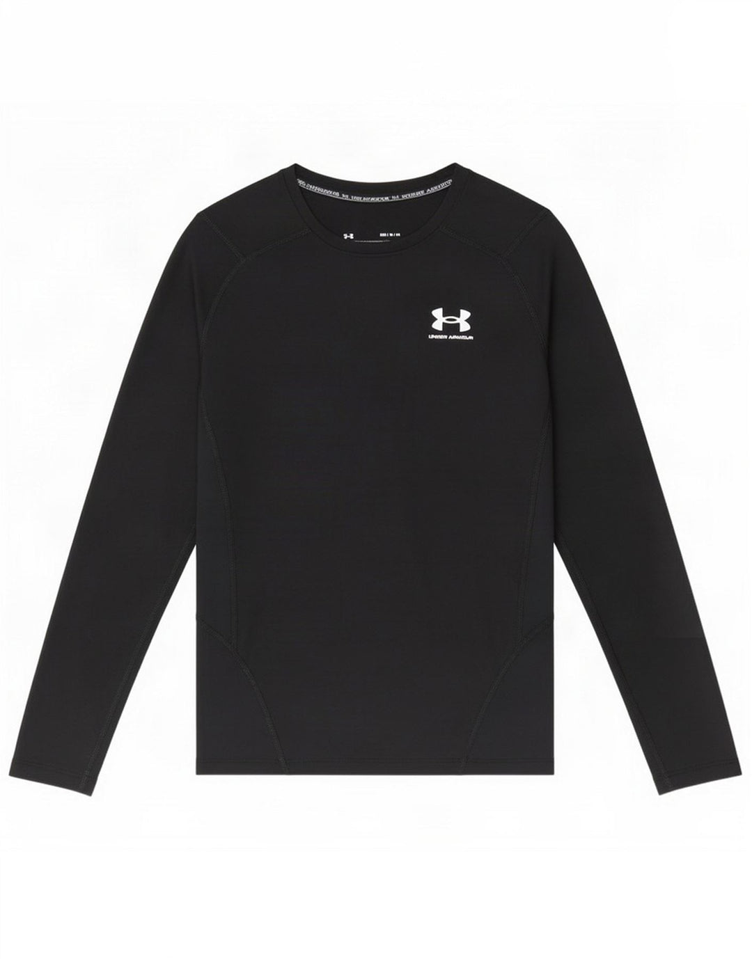 Top a compressione da uomo Under Armour manica lunga medio nero
