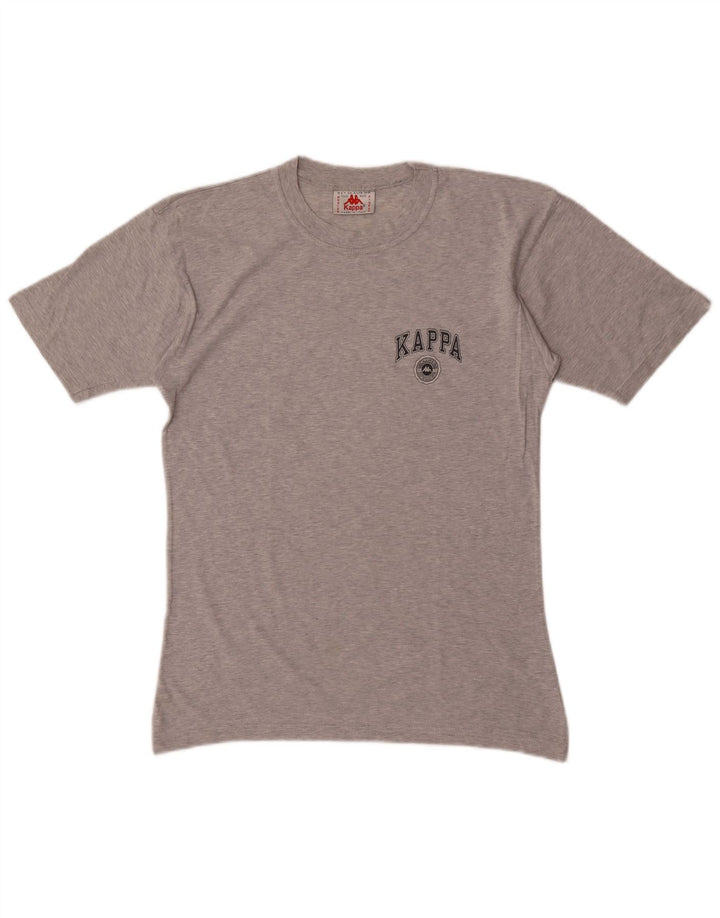 T-shirt grafica da uomo Kappa Top piccola grigia chiazzata