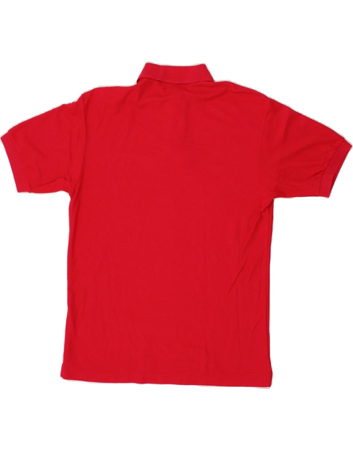 FILA Mens Polo Shirt IT 48 Medium Red Cotton Vintage Fila and Second-Hand Fila from Messina Hembry 