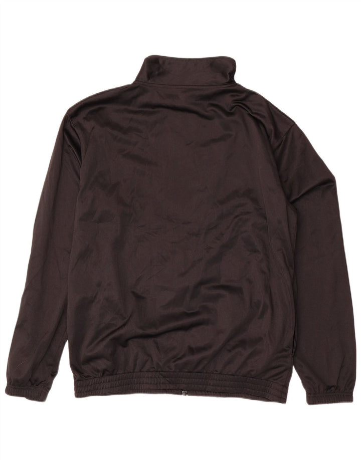 Giacca da tuta da uomo LOTTO grande in poliestere nero