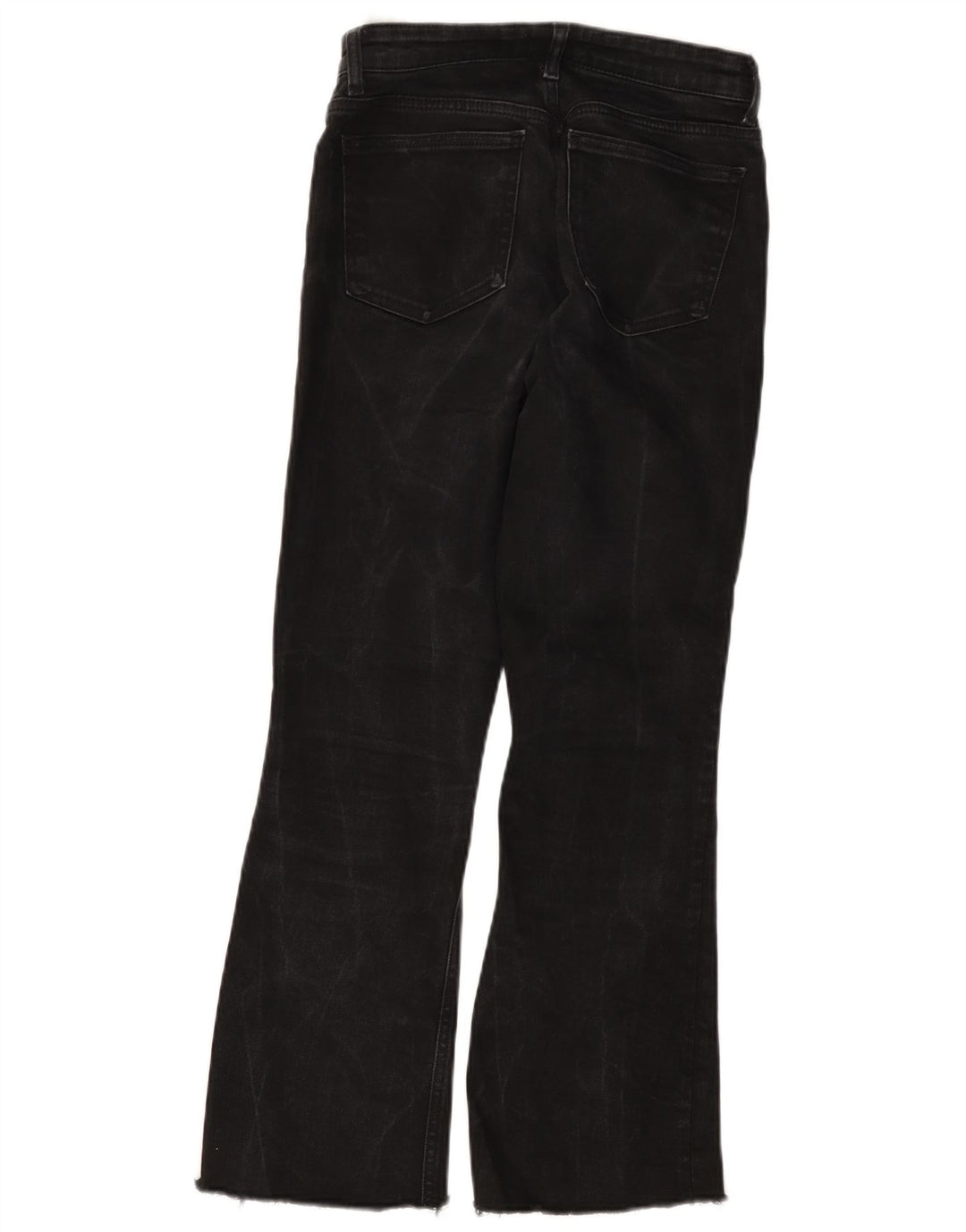 Jeans Bootcut da donna Zara EU 38 Small W28 L26 Cotone nero