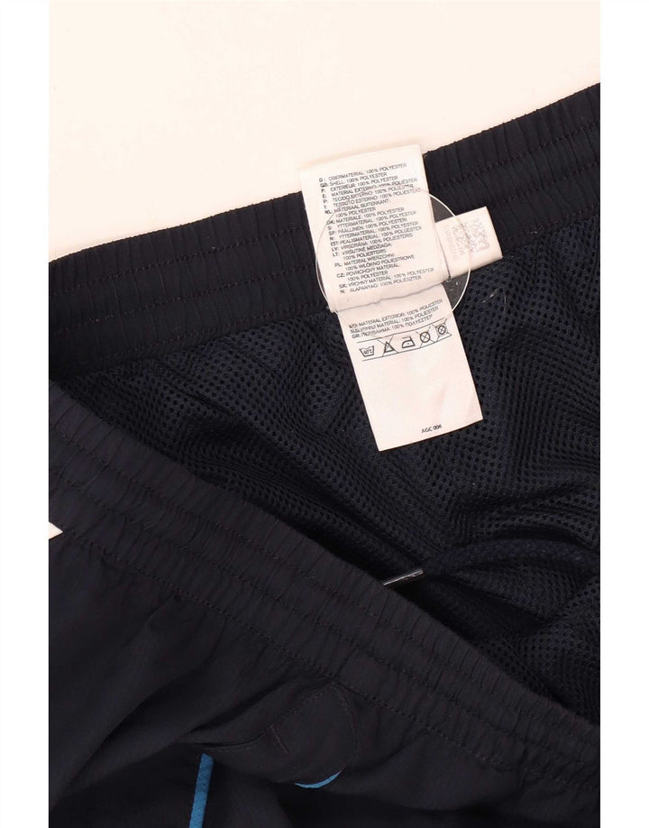 Pantaloncini sportivi Adidas Climacool Bermuda da uomo di grandi dimensioni in poliestere blu navy