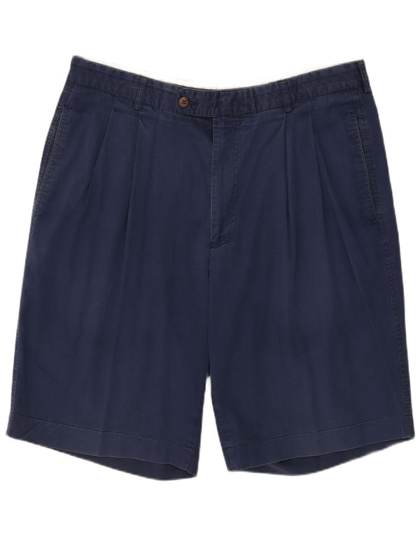 Pantaloncini chino da uomo HUGO BOSS IT 52 XL W38 Blu Cotone