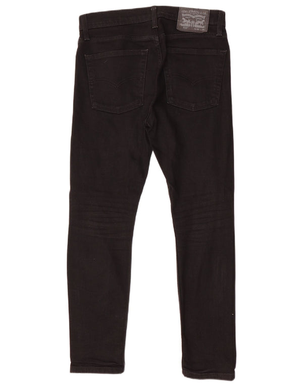 LEVI'S Jeans skinny 510 da uomo W30 L30 cotone nero